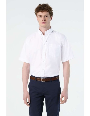 S-16010-Mens Oxford-Shirt Brisbane Short Sleeve